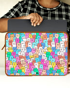 Kawaii Kitty MacBook / Laptop-Sleeve Mobile Case by CoverMeUp - Style 110