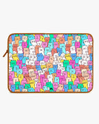 Kawaii Kitty MacBook / Laptop-Sleeve Mobile Case by CoverMeUp - Style 114