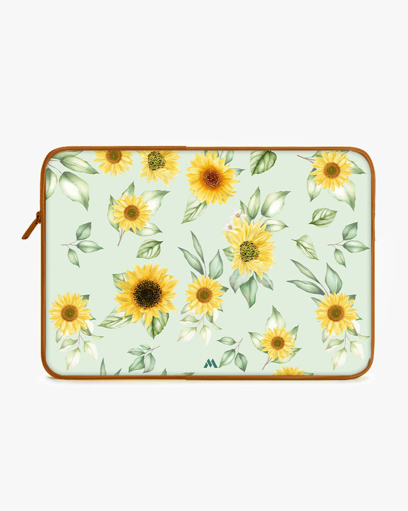Summer Sunflowers MacBook / Laptop-Sleeve Mobile Case by CoverMeUp - Style 23