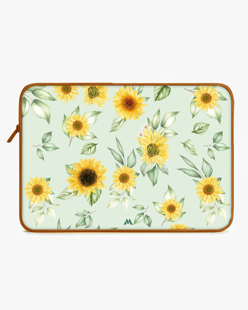 Summer Sunflowers MacBook / Laptop-Sleeve Mobile Case by CoverMeUp - Style 30