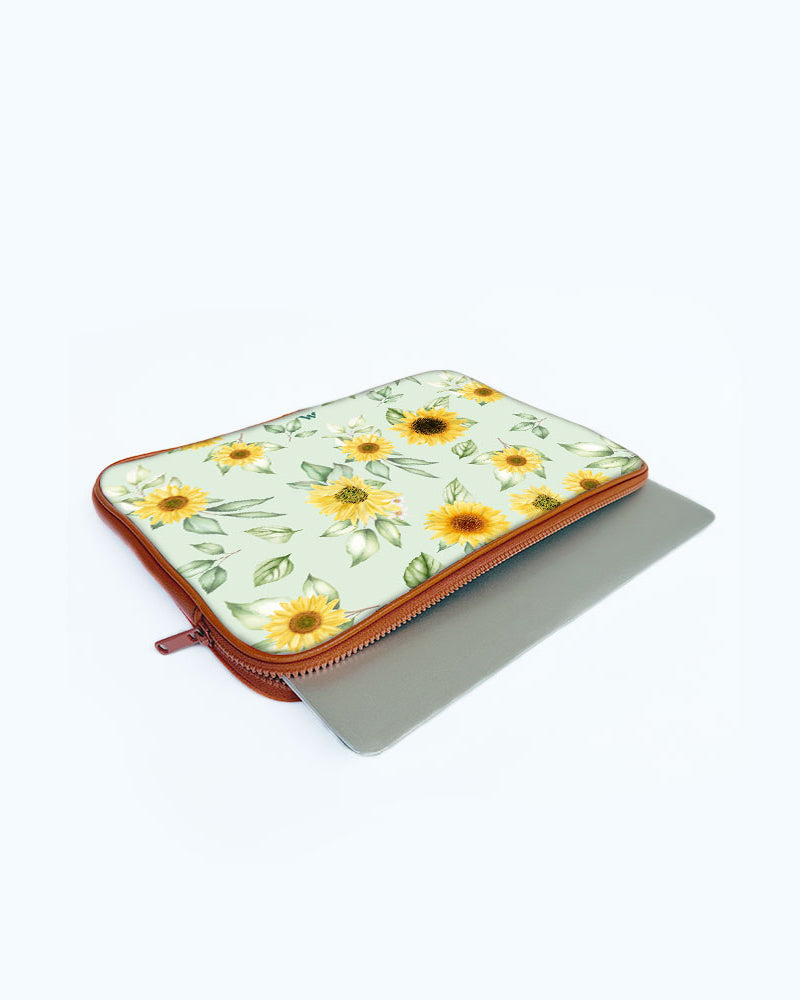 Summer Sunflowers MacBook / Laptop-Sleeve Mobile Case by CoverMeUp - Style 38