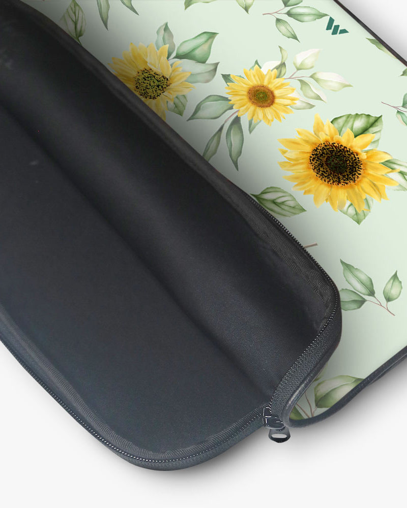 Summer Sunflowers MacBook / Laptop-Sleeve Mobile Case by CoverMeUp - Style 53