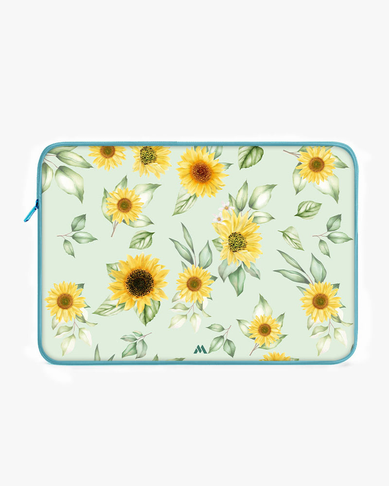 Summer Sunflowers MacBook / Laptop-Sleeve Mobile Case by CoverMeUp - Style 79