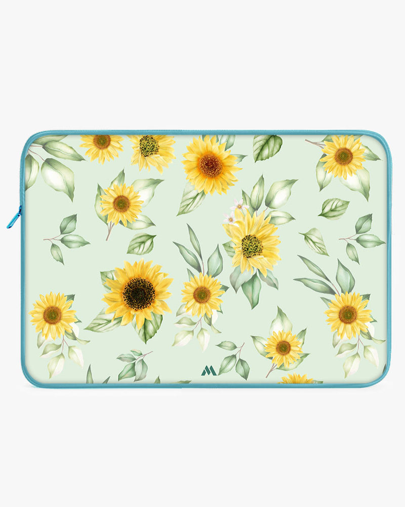 Summer Sunflowers MacBook / Laptop-Sleeve Mobile Case by CoverMeUp - Style 12