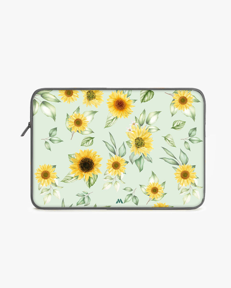 Summer Sunflowers MacBook / Laptop-Sleeve Mobile Case by CoverMeUp - Style 100