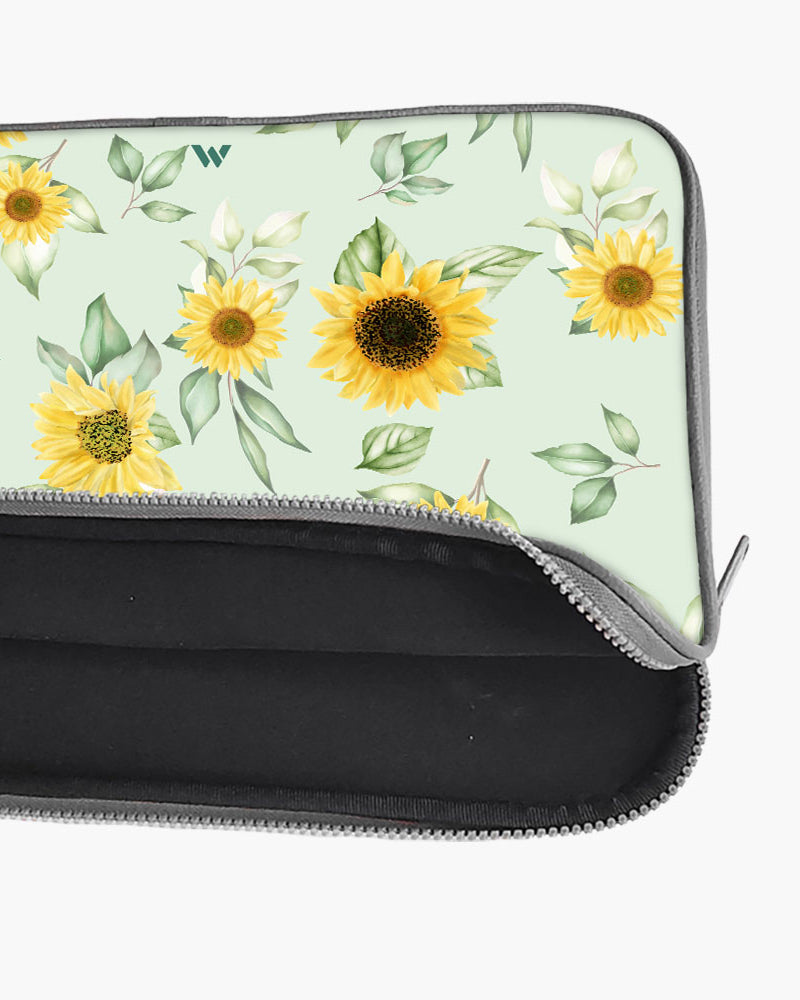 Summer Sunflowers MacBook / Laptop-Sleeve Mobile Case by CoverMeUp - Style 104