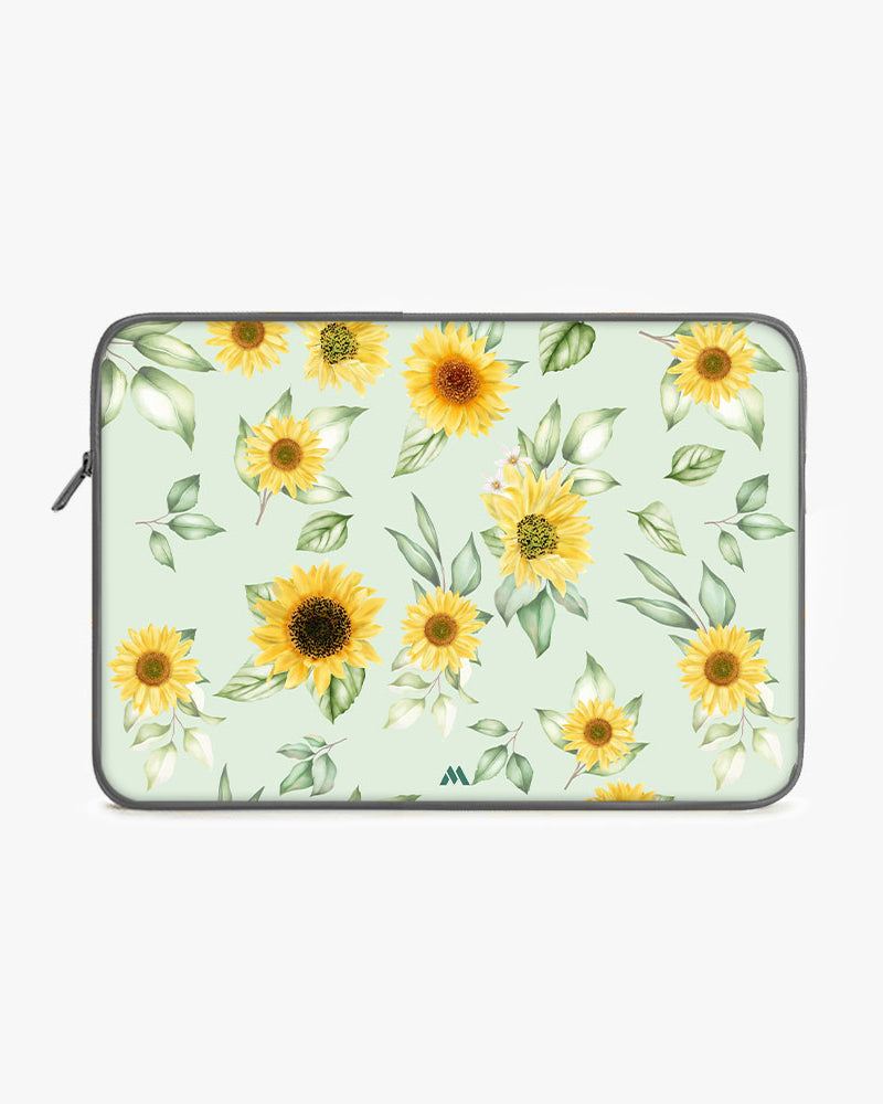 Summer Sunflowers MacBook / Laptop-Sleeve Mobile Case by CoverMeUp - Style 107