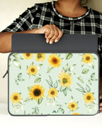 Summer Sunflowers MacBook / Laptop-Sleeve Mobile Case by CoverMeUp - Style 124