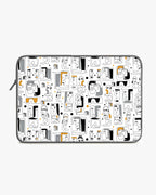 Minimalist Faces MacBook / Laptop-Sleeve Mobile Case by CoverMeUp - Style 2