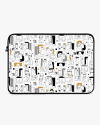 Minimalist Faces MacBook / Laptop-Sleeve Mobile Case by CoverMeUp - Style 7