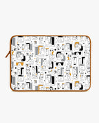 Minimalist Faces MacBook / Laptop-Sleeve Mobile Case by CoverMeUp - Style 10