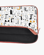 Minimalist Faces MacBook / Laptop-Sleeve Mobile Case by CoverMeUp - Style 77
