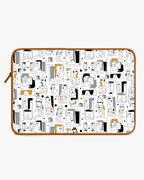 Minimalist Faces MacBook / Laptop-Sleeve Mobile Case by CoverMeUp - Style 82
