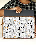 Minimalist Faces MacBook / Laptop-Sleeve Mobile Case by CoverMeUp - Style 85
