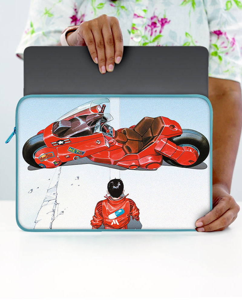 Akira - Kaneda's Bike MacBook / Laptop-Sleeve Mobile Case by CoverMeUp - Style 19