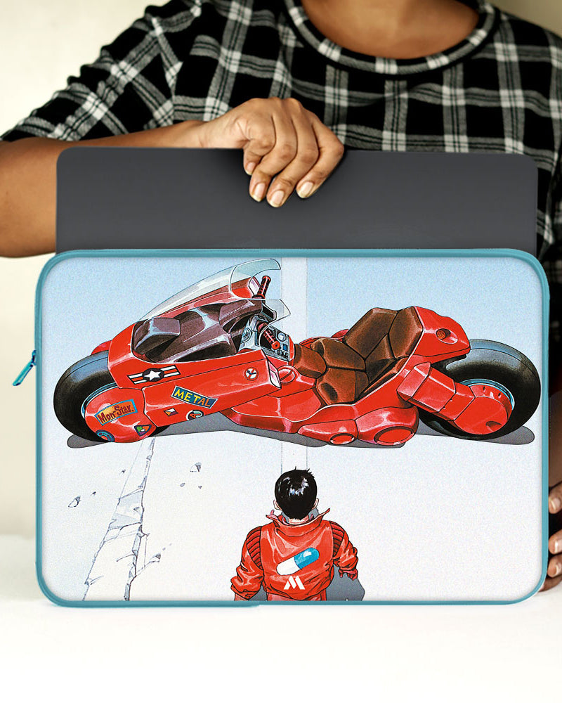 Akira - Kaneda's Bike MacBook / Laptop-Sleeve Mobile Case by CoverMeUp - Style 26