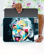 Graffiti-Einstein MacBook / Laptop-Sleeve Mobile Case by CoverMeUp - Style 15