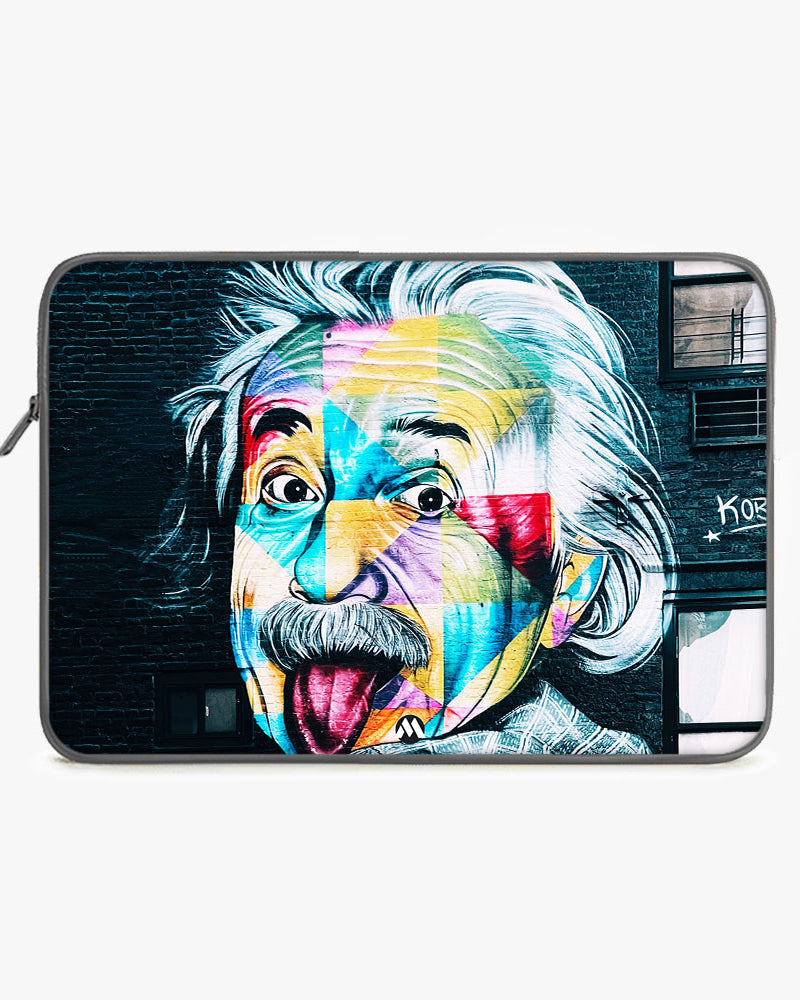 Graffiti-Einstein MacBook / Laptop-Sleeve Mobile Case by CoverMeUp - Style 12