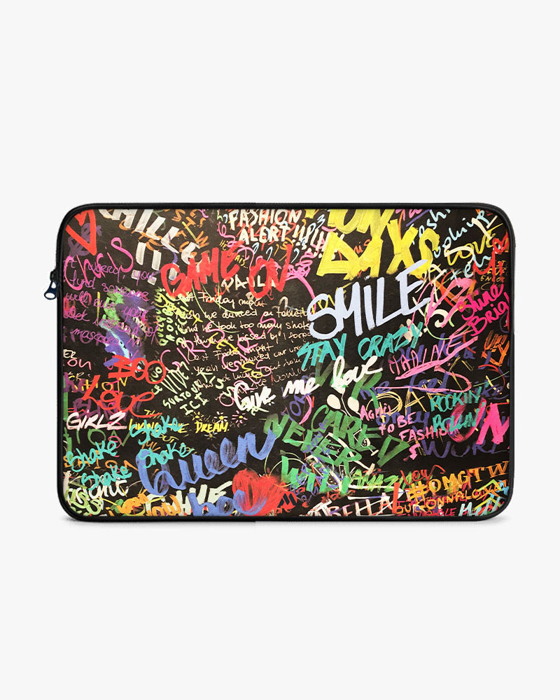 Graffiti-Walled MacBook / Laptop-Sleeve Mobile Case by CoverMeUp - Style 27