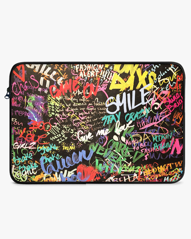 Graffiti-Walled MacBook / Laptop-Sleeve Mobile Case by CoverMeUp - Style 41
