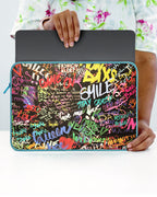 Graffiti-Walled MacBook / Laptop-Sleeve Mobile Case by CoverMeUp - Style 51