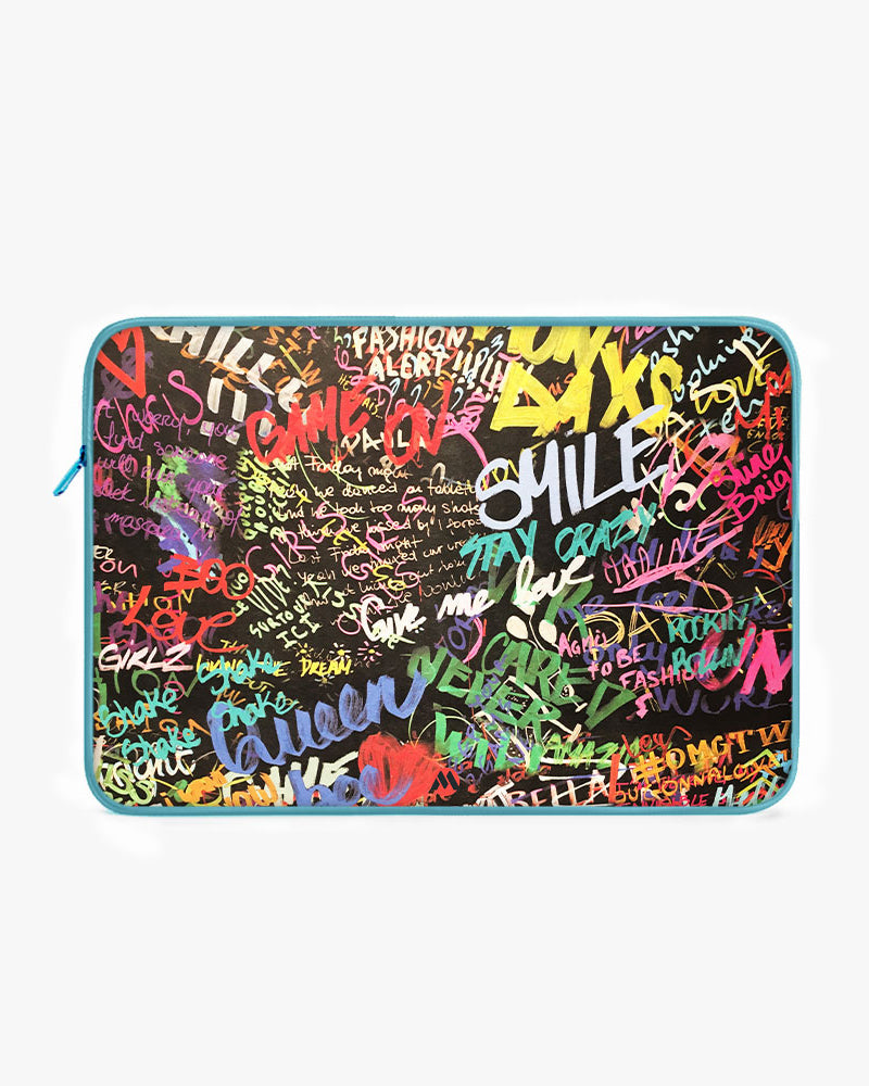 Graffiti-Walled MacBook / Laptop-Sleeve Mobile Case by CoverMeUp - Style 55