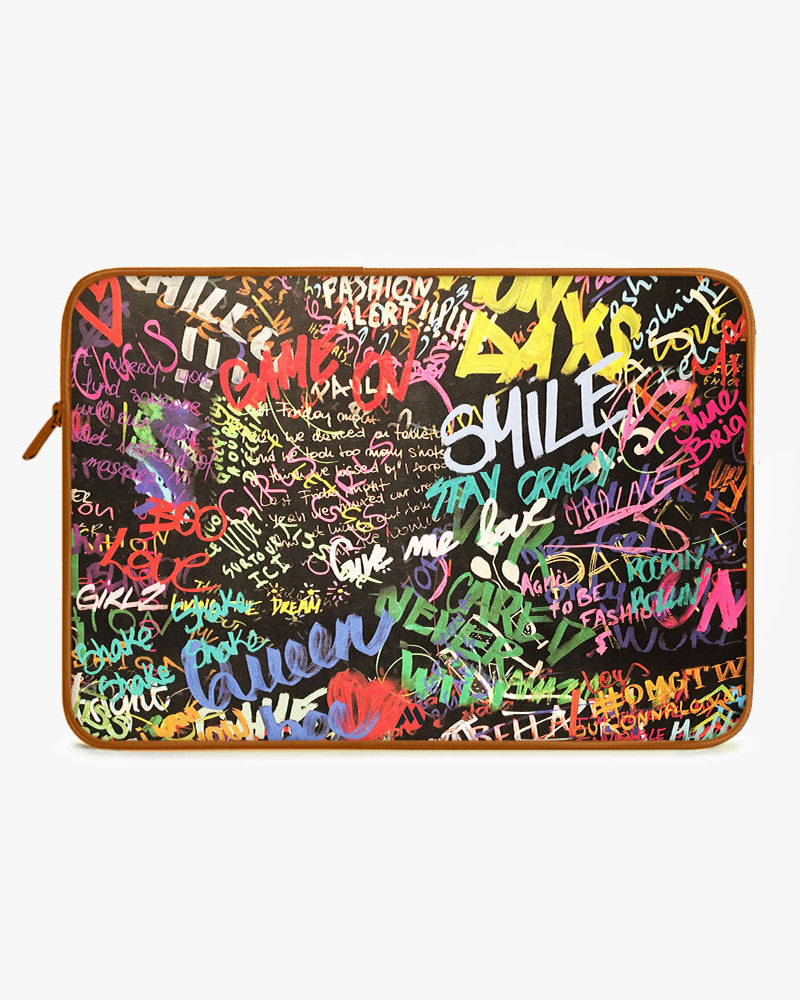 Graffiti-Walled MacBook / Laptop-Sleeve Mobile Case by CoverMeUp - Style 11