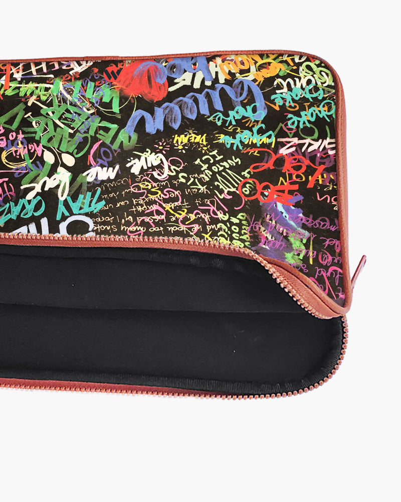Graffiti-Walled MacBook / Laptop-Sleeve Mobile Case by CoverMeUp - Style 92