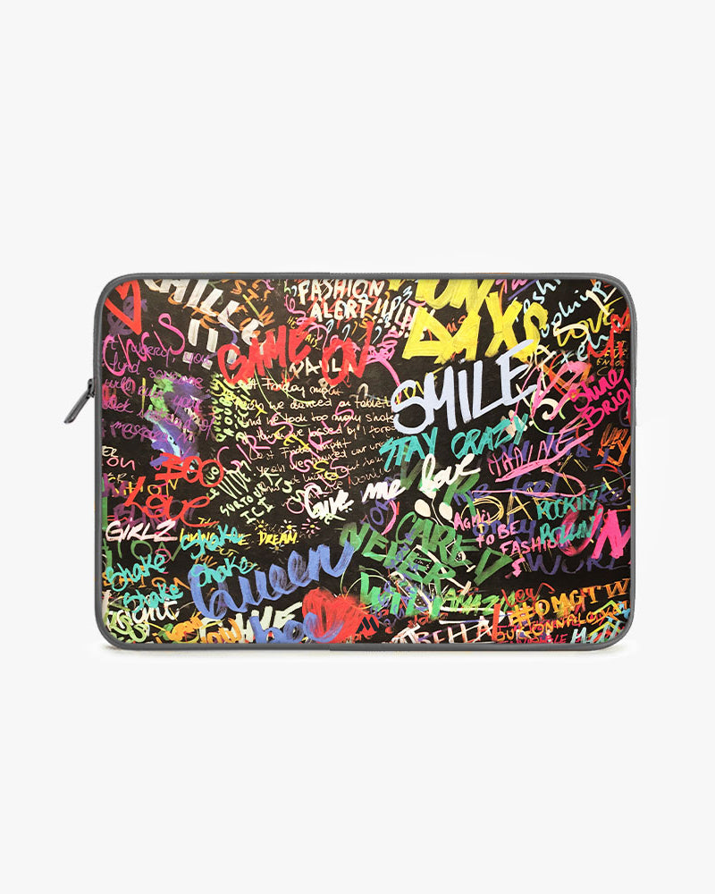 Graffiti-Walled MacBook / Laptop-Sleeve Mobile Case by CoverMeUp - Style 104