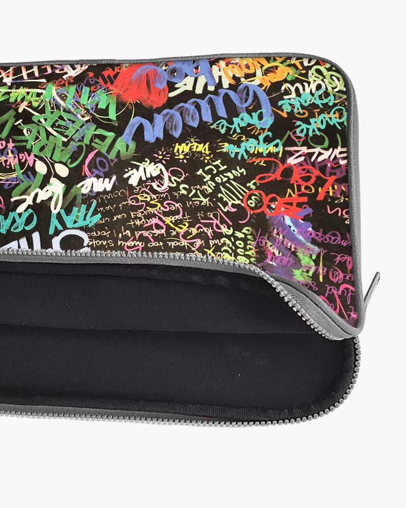 Graffiti-Walled MacBook / Laptop-Sleeve Mobile Case by CoverMeUp - Style 127