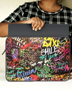 Graffiti-Walled MacBook / Laptop-Sleeve Mobile Case by CoverMeUp - Style 128