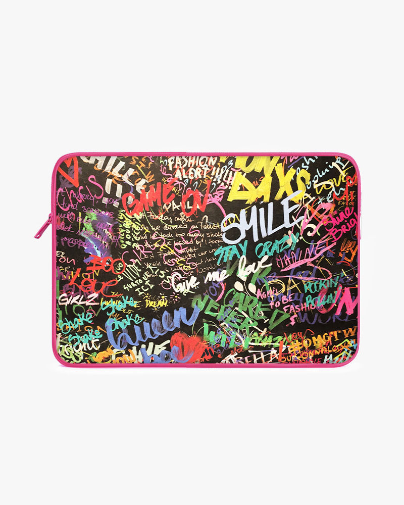 Graffiti-Walled MacBook / Laptop-Sleeve Mobile Case by CoverMeUp - Style 17