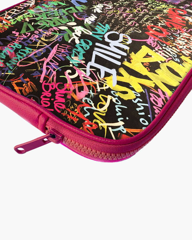 Graffiti-Walled MacBook / Laptop-Sleeve Mobile Case by CoverMeUp - Style 134