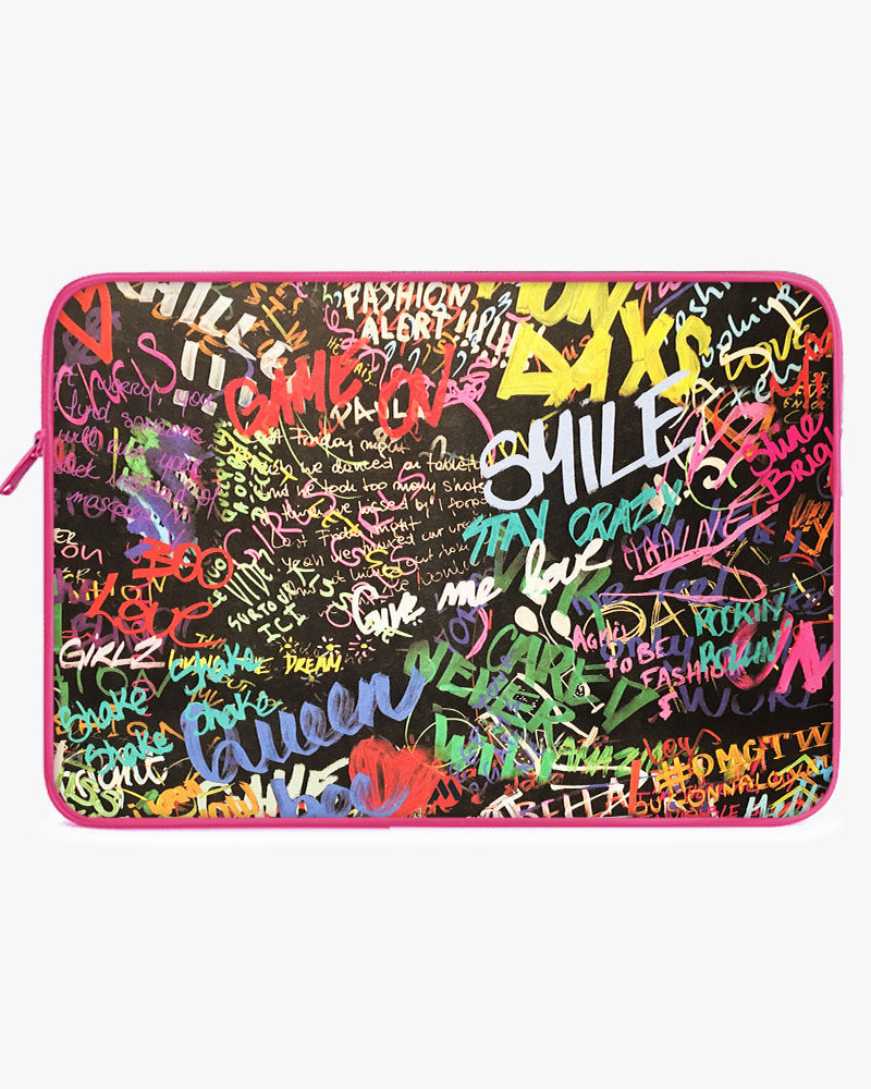 Graffiti-Walled MacBook / Laptop-Sleeve Mobile Case by CoverMeUp - Style 153