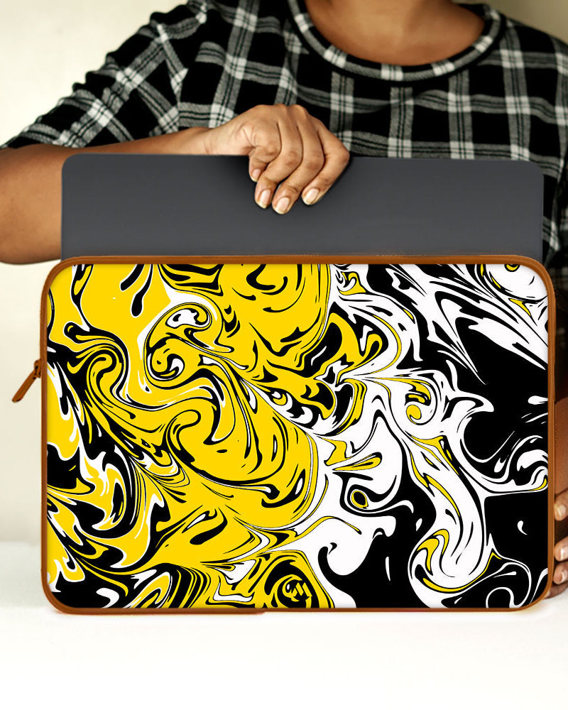 Liquid Marble Swirls MacBook / Laptop-Sleeve Mobile Case by CoverMeUp - Style 50