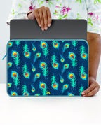 Peacock Feathered Night Sky MacBook / Laptop-Sleeve Mobile Case by CoverMeUp - Style 11