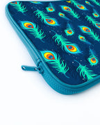 Peacock Feathered Night Sky MacBook / Laptop-Sleeve Mobile Case by CoverMeUp - Style 19