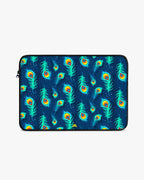 Peacock Feathered Night Sky MacBook / Laptop-Sleeve Mobile Case by CoverMeUp - Style 36