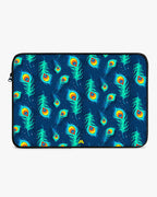 Peacock Feathered Night Sky MacBook / Laptop-Sleeve Mobile Case by CoverMeUp - Style 50