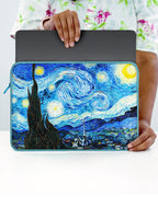 The Starry Night [Van Gogh] MacBook / Laptop-Sleeve Mobile Case by CoverMeUp - Style 15