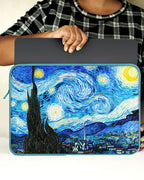 The Starry Night [Van Gogh] MacBook / Laptop-Sleeve Mobile Case by CoverMeUp - Style 22