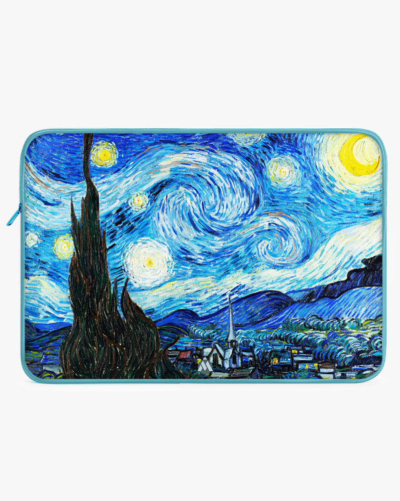 The Starry Night [Van Gogh] MacBook / Laptop-Sleeve Mobile Case by CoverMeUp - Style 4
