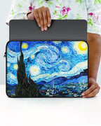 The Starry Night [Van Gogh] MacBook / Laptop-Sleeve Mobile Case by CoverMeUp - Style 43