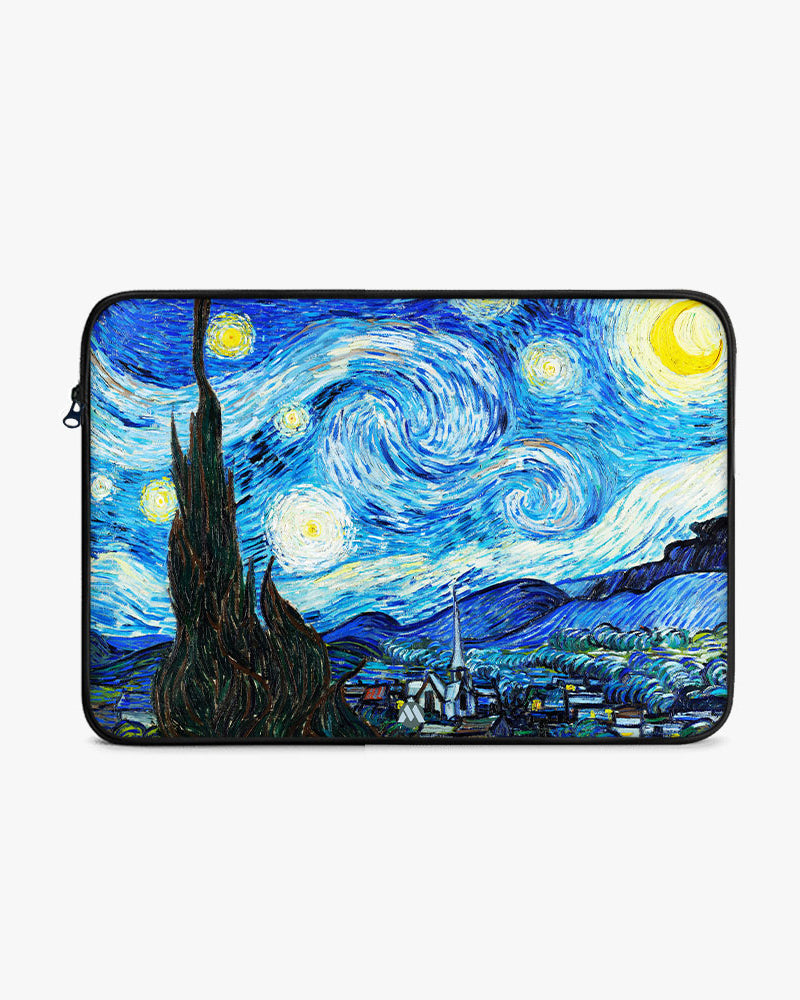 The Starry Night [Van Gogh] MacBook / Laptop-Sleeve Mobile Case by CoverMeUp - Style 6