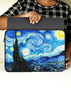 The Starry Night [Van Gogh] MacBook / Laptop-Sleeve Mobile Case by CoverMeUp - Style 50