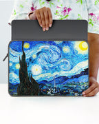 The Starry Night [Van Gogh] MacBook / Laptop-Sleeve Mobile Case by CoverMeUp - Style 71