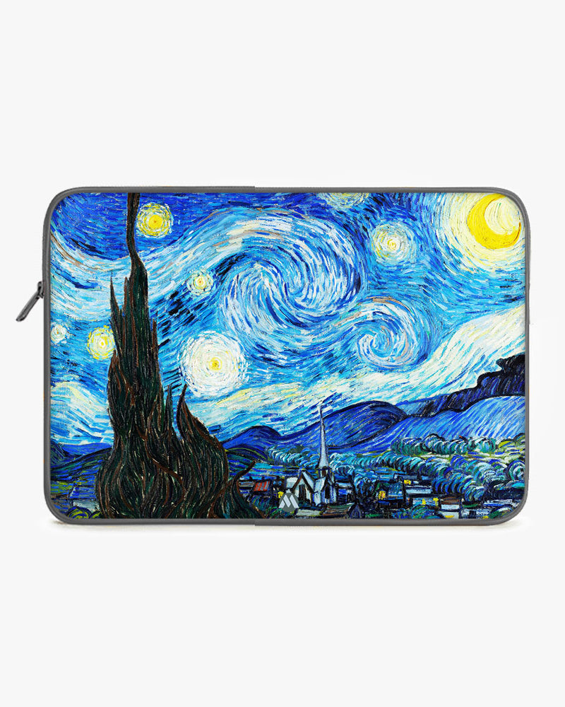 The Starry Night [Van Gogh] MacBook / Laptop-Sleeve Mobile Case by CoverMeUp - Style 11