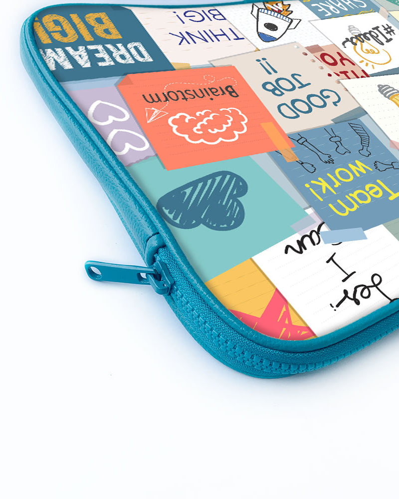 Sticky Note Motivation MacBook / Laptop-Sleeve Mobile Case by CoverMeUp - Style 31