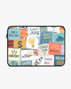 Sticky Note Motivation MacBook / Laptop-Sleeve Mobile Case by CoverMeUp - Style 6