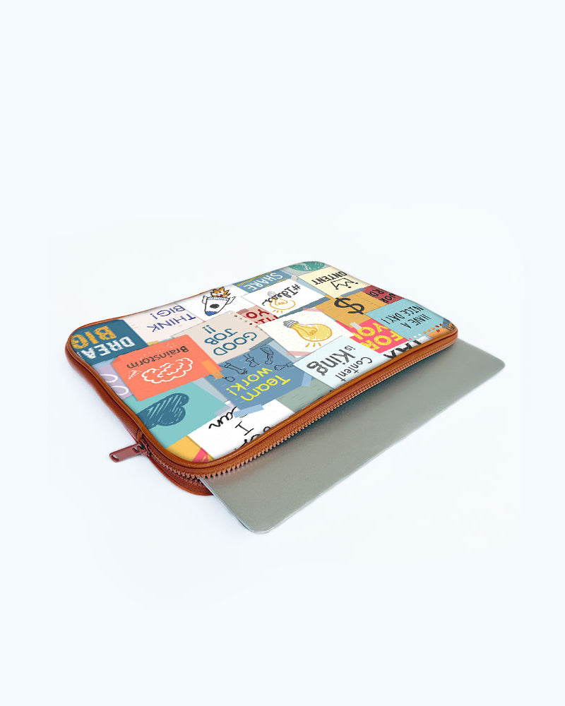 Sticky Note Motivation MacBook / Laptop-Sleeve Mobile Case by CoverMeUp - Style 77